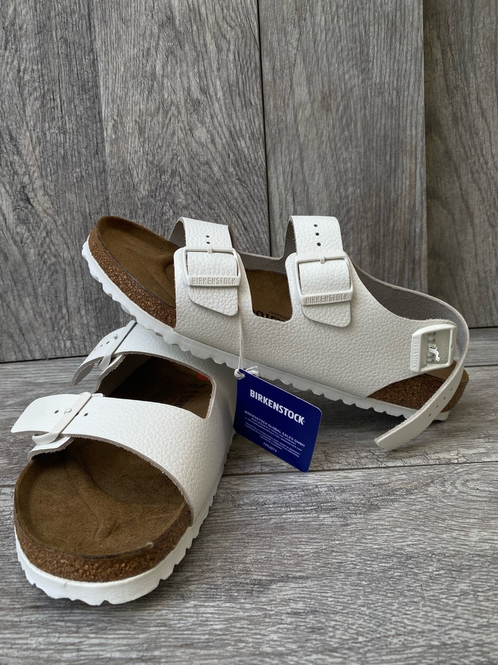 Birkenstock Milano White Sandals EU 44 US Men 11  Women 13 Regular Fit NWT